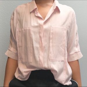 Blush Sheer Blouse